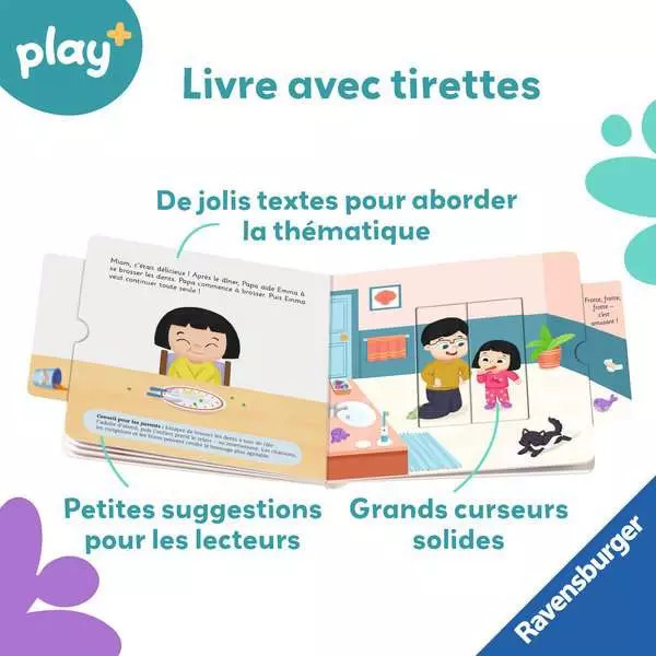Livre Mes routines -Tout propre - Play +