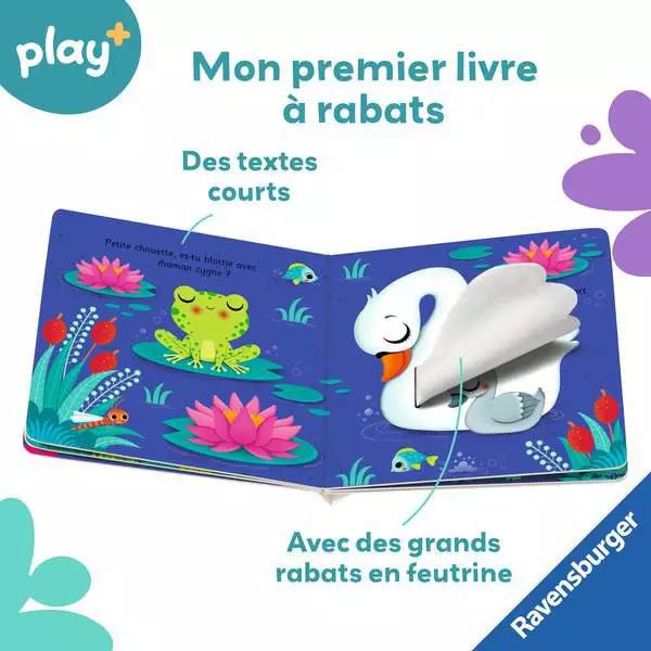 Livre sensoriel - Peux-tu me trouver ? Petite chouette - Play +