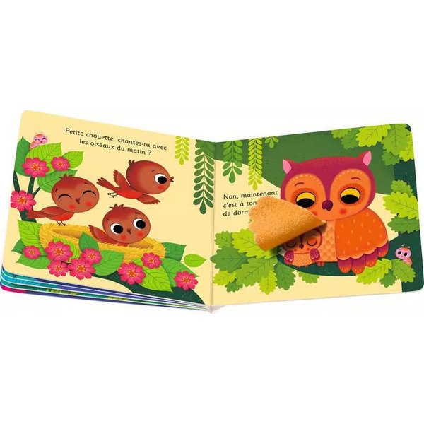 Livre sensoriel - Peux-tu me trouver ? Petite chouette - Play +