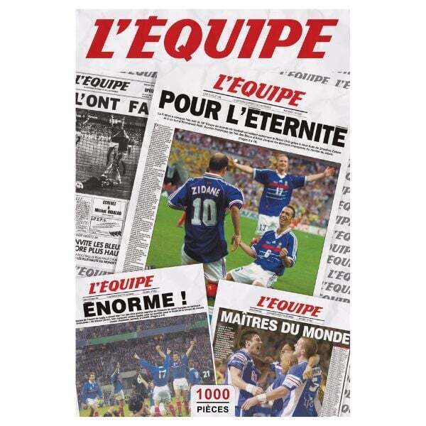 Puzzle L Équipe Exploits Football 1000 pièces