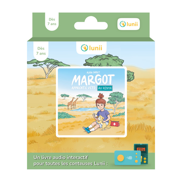 Livre audio Margot au Kenya - Ma Fabrique à Histoires