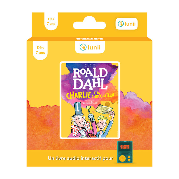 Livre audio FLAM - Charlie et la chocolaterie