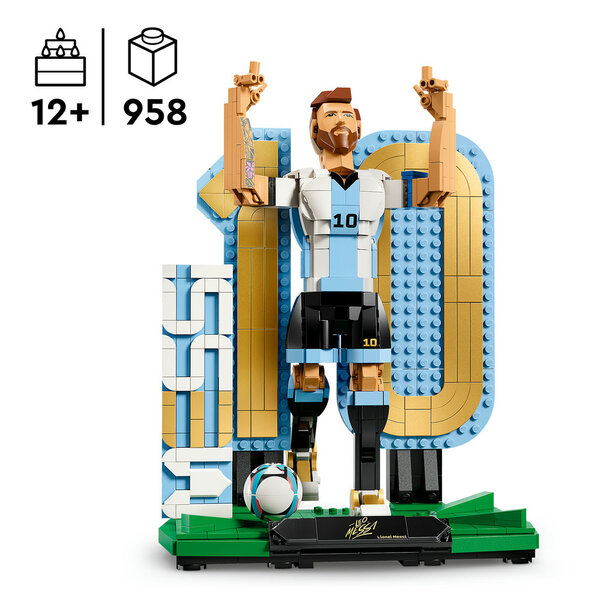43015 - LEGO® Editions Football - Lionel Messi – Légende du foot
