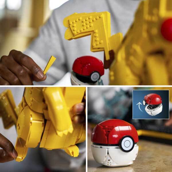 72152 - LEGO® Pokémon - Pikachu et Poké Ball