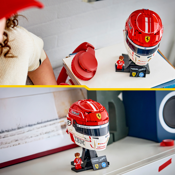 43014 - LEGO® Editions Formula 1 - Scuderia Ferrari HP Casque de Charles Leclerc