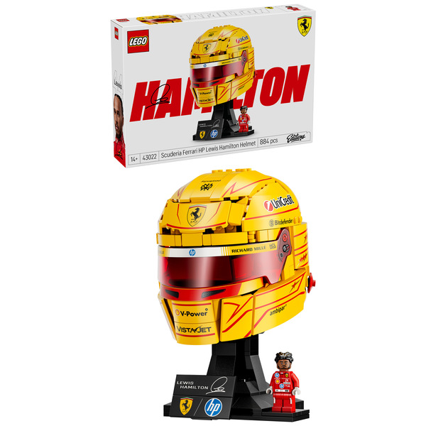 43022 - LEGO® Editions Formula 1 - Scuderia Ferrari HP Casque de Lewis Hamilton
