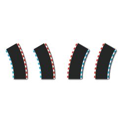 Pack extensions 4 virages 30° - Carrera HYBRID 