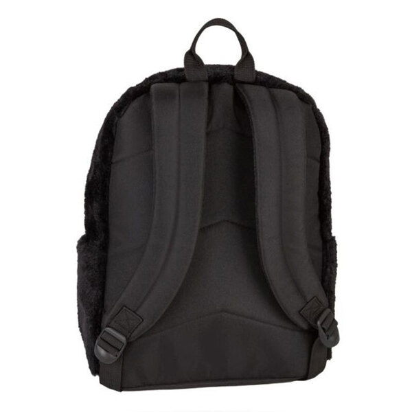 Sac à dos peluche noir fluffy - Stitch