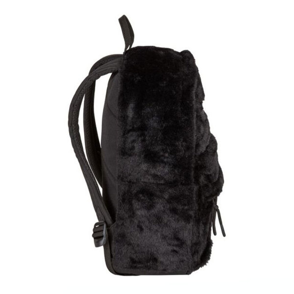Sac à dos peluche noir fluffy - Stitch
