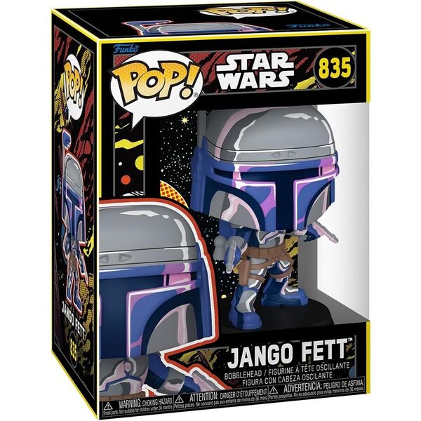 Figurine POP! Star Wars Mandalorian & Grogu - Jango Fett