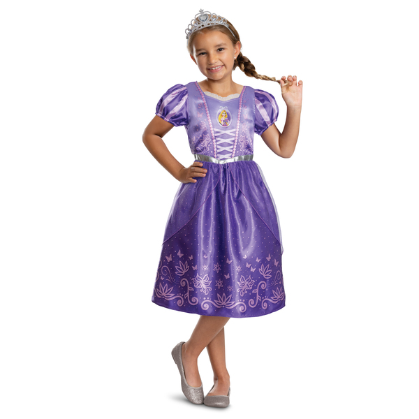 Robe réversible Raiponce / Cendrillon - 7/8 ans