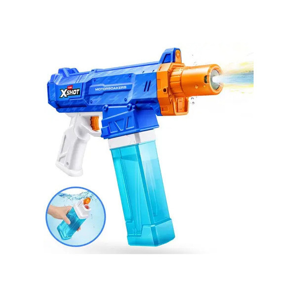 Pistolet à eau XShot Water Turbo Stream Motor Soaker 