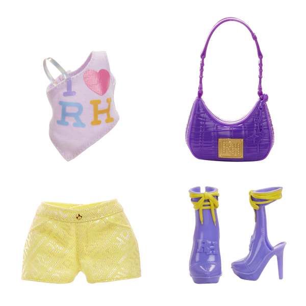 Rainbow High My Fashion Style - Poupée Violet
