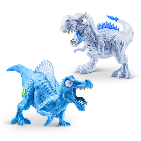 Smashers - Pack de 2 Mini Jurassic Light Up Ice Age