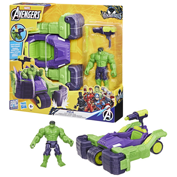 Camion de Hulk - Marvel Avengers VenomVersus