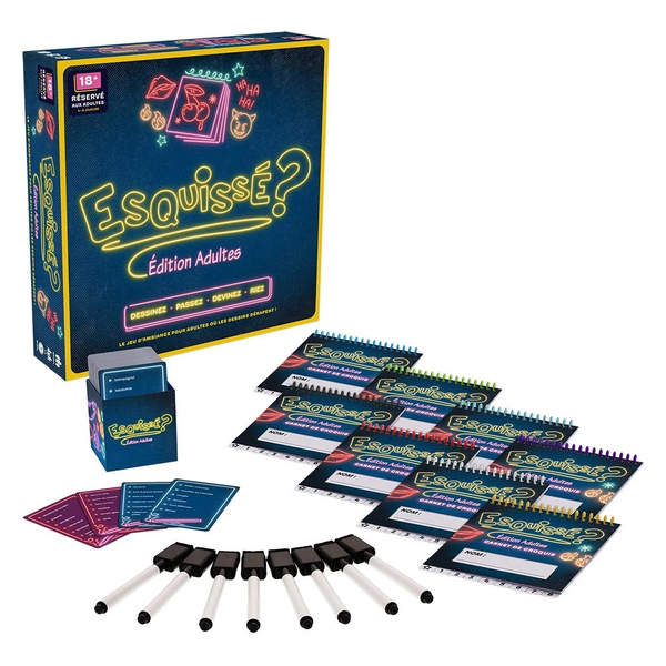 Esquissé ? Édition Adultes (+18ans)