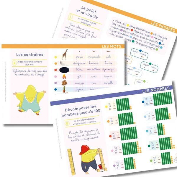 Chevalet GS/CP/CE1 -  Français et de Mathématiques