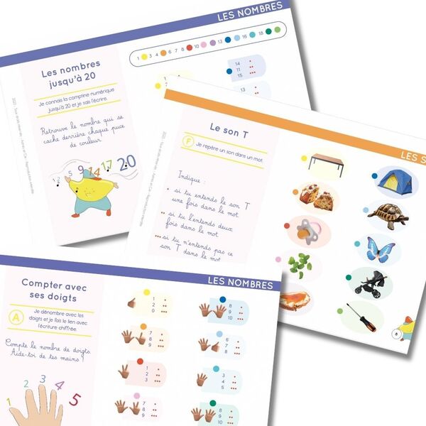 Chevalet GS/CP/CE1 -  Français et de Mathématiques