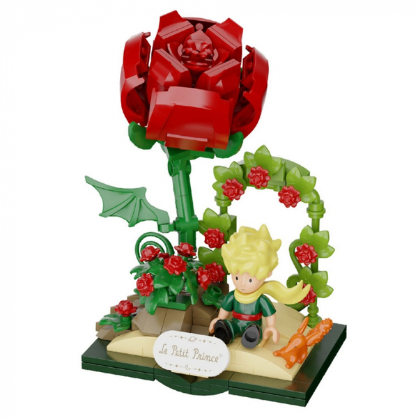 Figurine Pantasy à construire - Le Petit Prince avec renard et rose