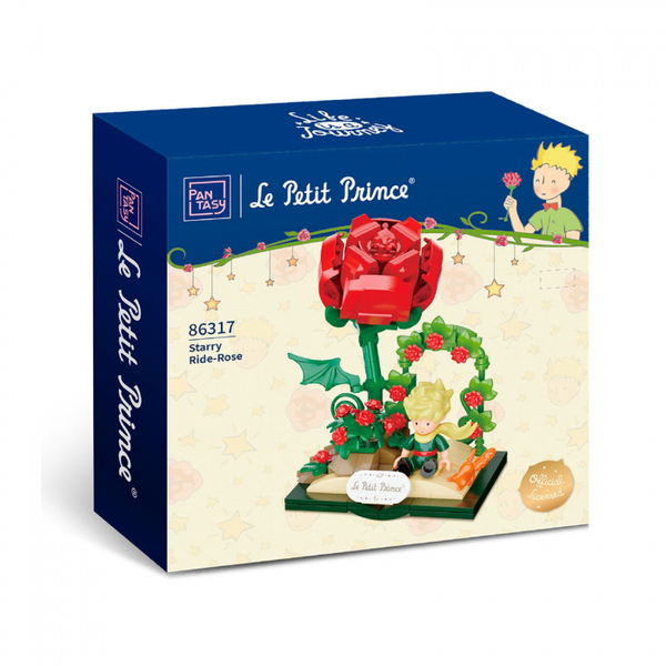 Figurine Pantasy à construire - Le Petit Prince avec renard et rose