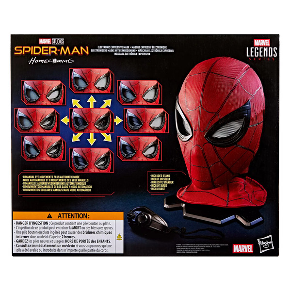 Masque électronique Spider-Man - Marvel Legends