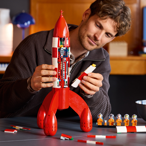 21367 - LEGO® Ideas - La fusée de Tintin®