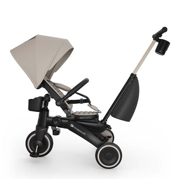 Tricycle évolutif et pliant JAZZ 3 6-en-1 - beige
