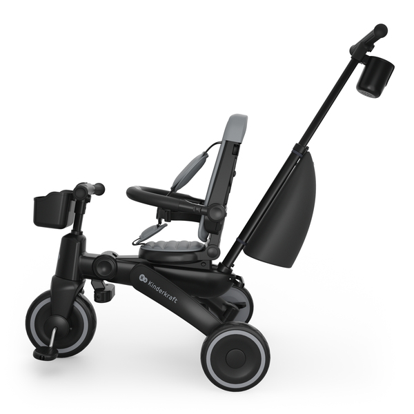 Tricycle évolutif et pliant JAZZ 3 6 en 1 - gris