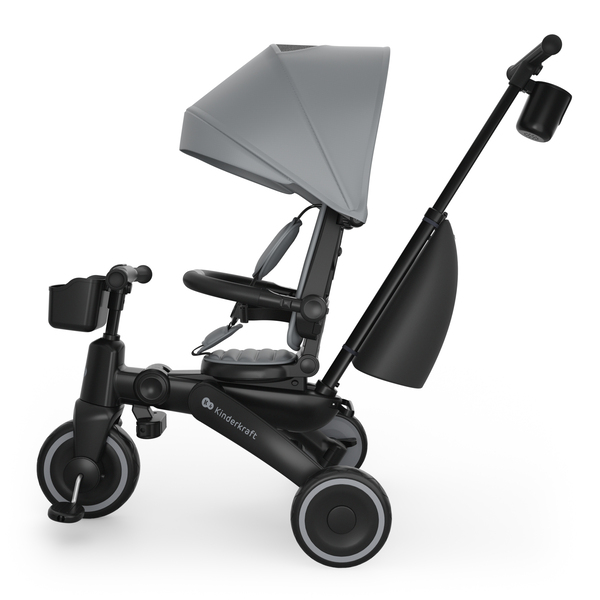Tricycle évolutif et pliant JAZZ 3 6 en 1 - gris