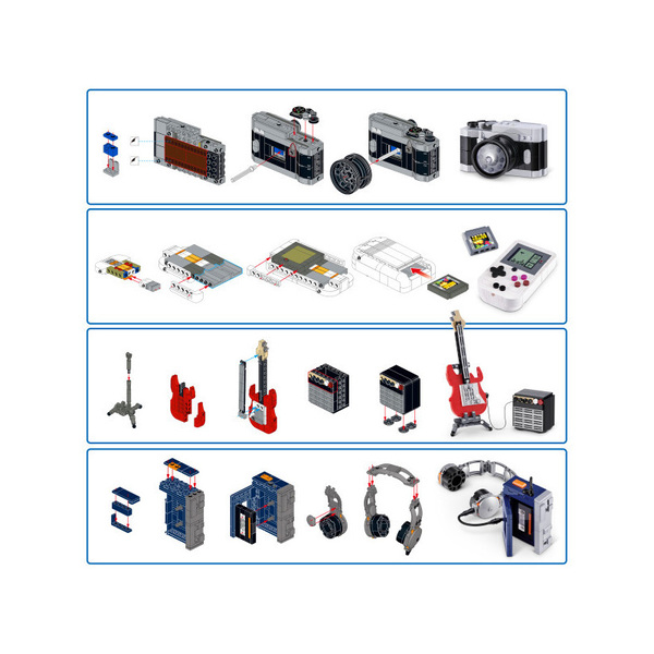 Coffret 4 capsules MAX Rétro série 2 