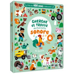 Cherche et trouve des tout-petits sonore - La ferme