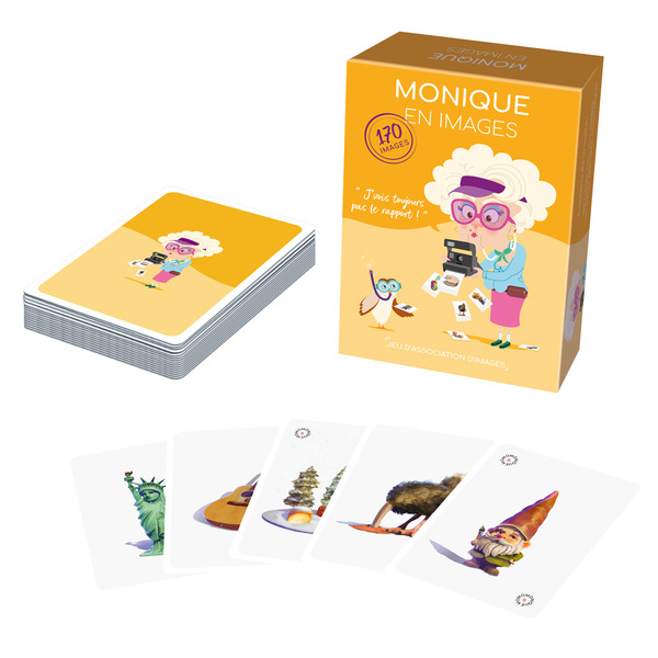 Monique en images - Jeu de bluff
