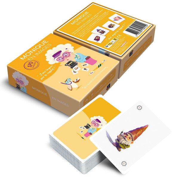 Monique en images - Jeu de bluff