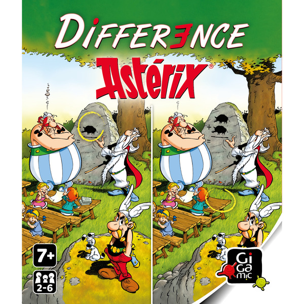 Différence - Edition Astérix - Jeu de rapidité