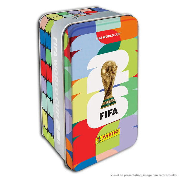 Boite métal stickers Grand Format Panini - Coupe du Monde FIFA 2026™ Adrenalyn XL™