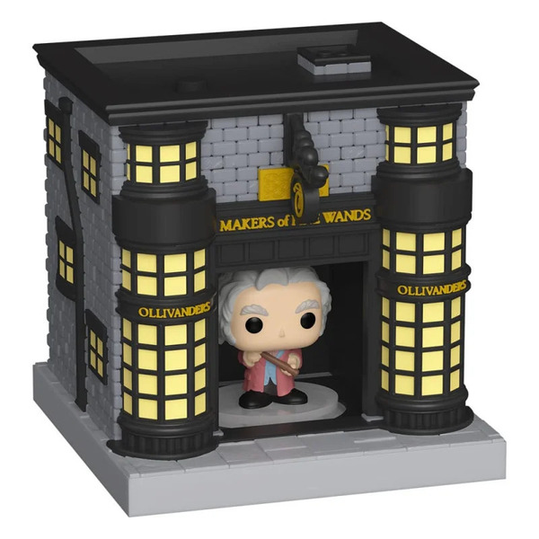 Pack Bitty Pop! Town Harry Potter - Garrick Ollivander et la boutique de baguettes Ollivander