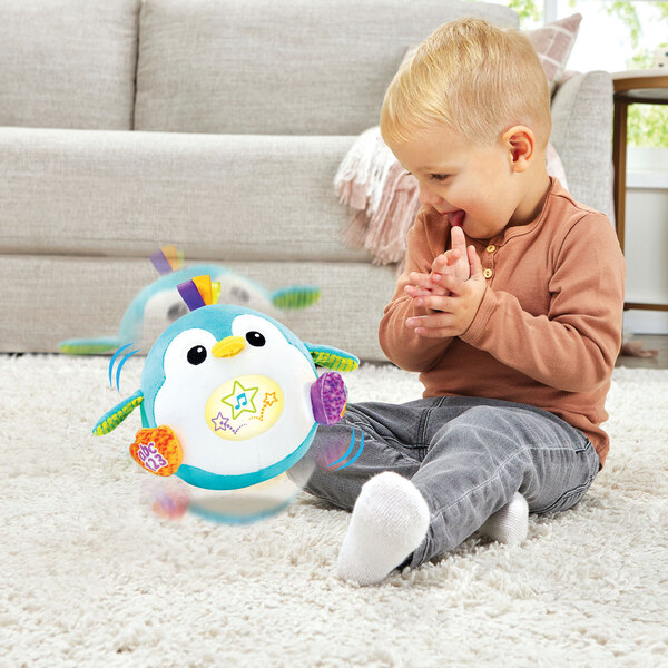 Rouli pingouin balle magique