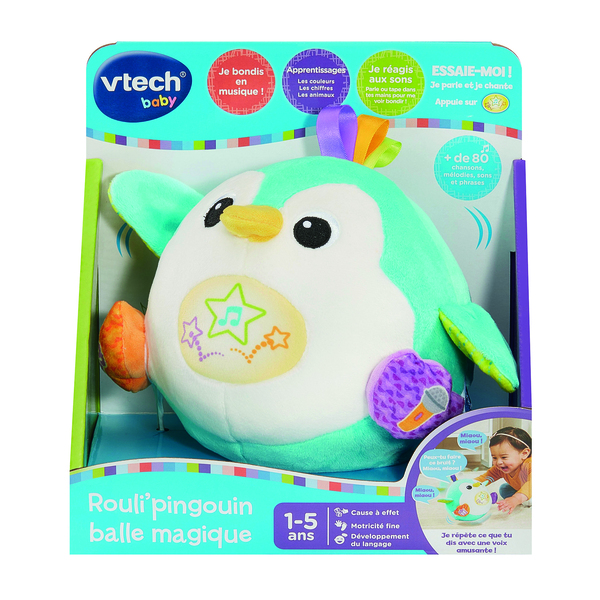 Rouli pingouin balle magique