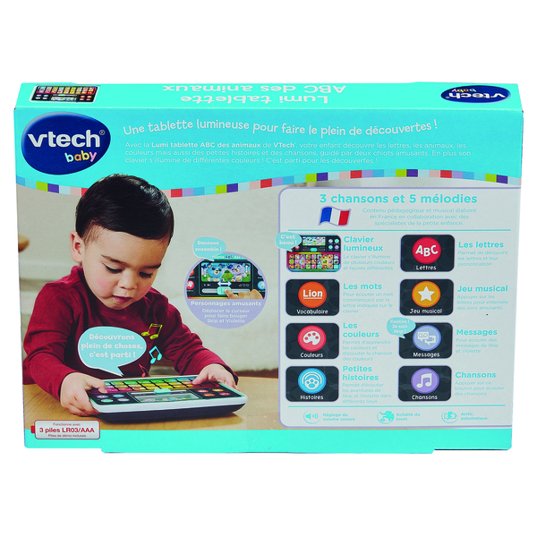 Lumi tablette ABC des animaux