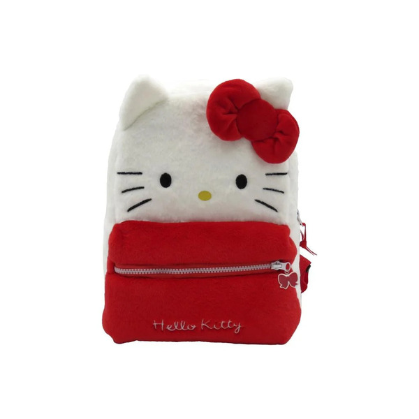 Sac à dos fourrure Hello Kitty 30cm