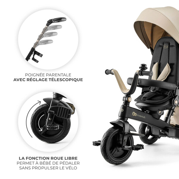 Tricycle Easytwist 5en1 beige