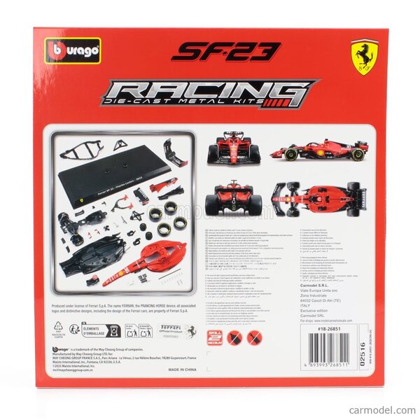 Maquette Ferrari SF-23 Charles Leclerc