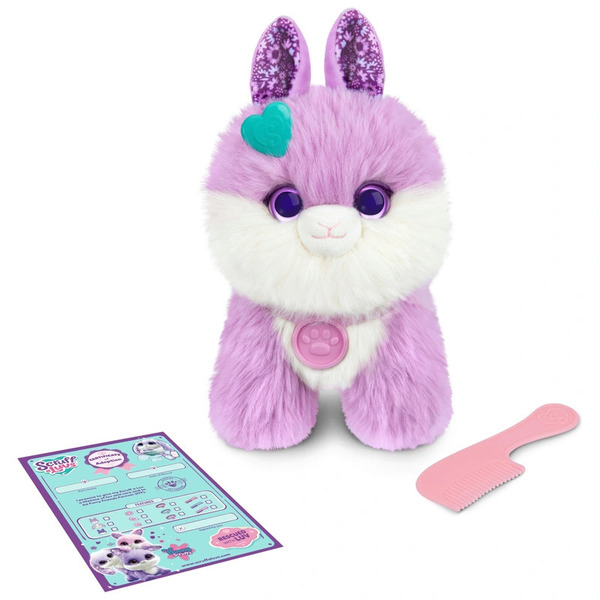 Peluche mystère Scruff a Luvs lapin violet (modèle aléatoire)