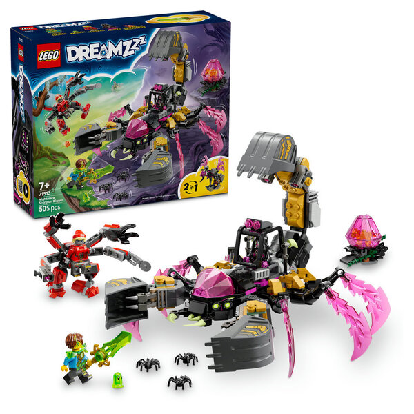 71513 - LEGO® DREAMZzz - La pelleteuse scorpion des cauchemars