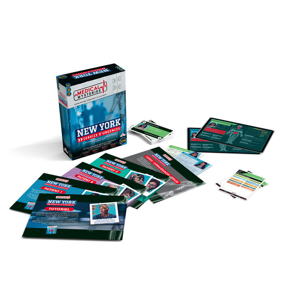 Medical Mysteries : New-York – Service d urgences - Jeu d’enquête médicale