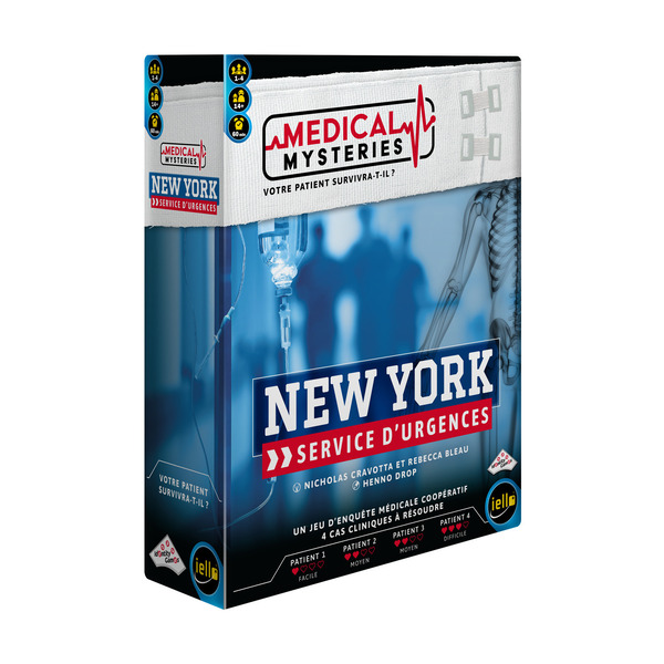 Medical Mysteries : New-York – Service d urgences - Jeu d’enquête médicale