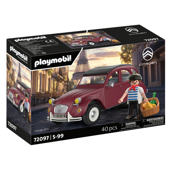 72097 - Playmobil Citroën 2 CV décapotable