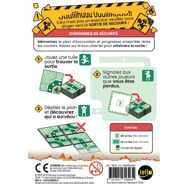 Plan de Secours – Jeu de mémoire coopératif