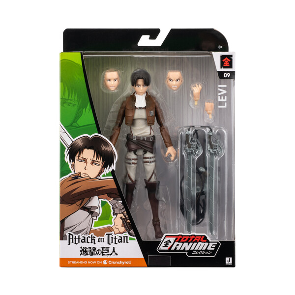 Figurine articulée Levi Ackerman - L attaque des Titans - 16,5cm