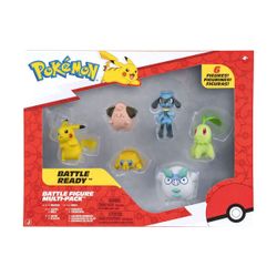 Pack de 6 figurines 5 cm - Pokemon